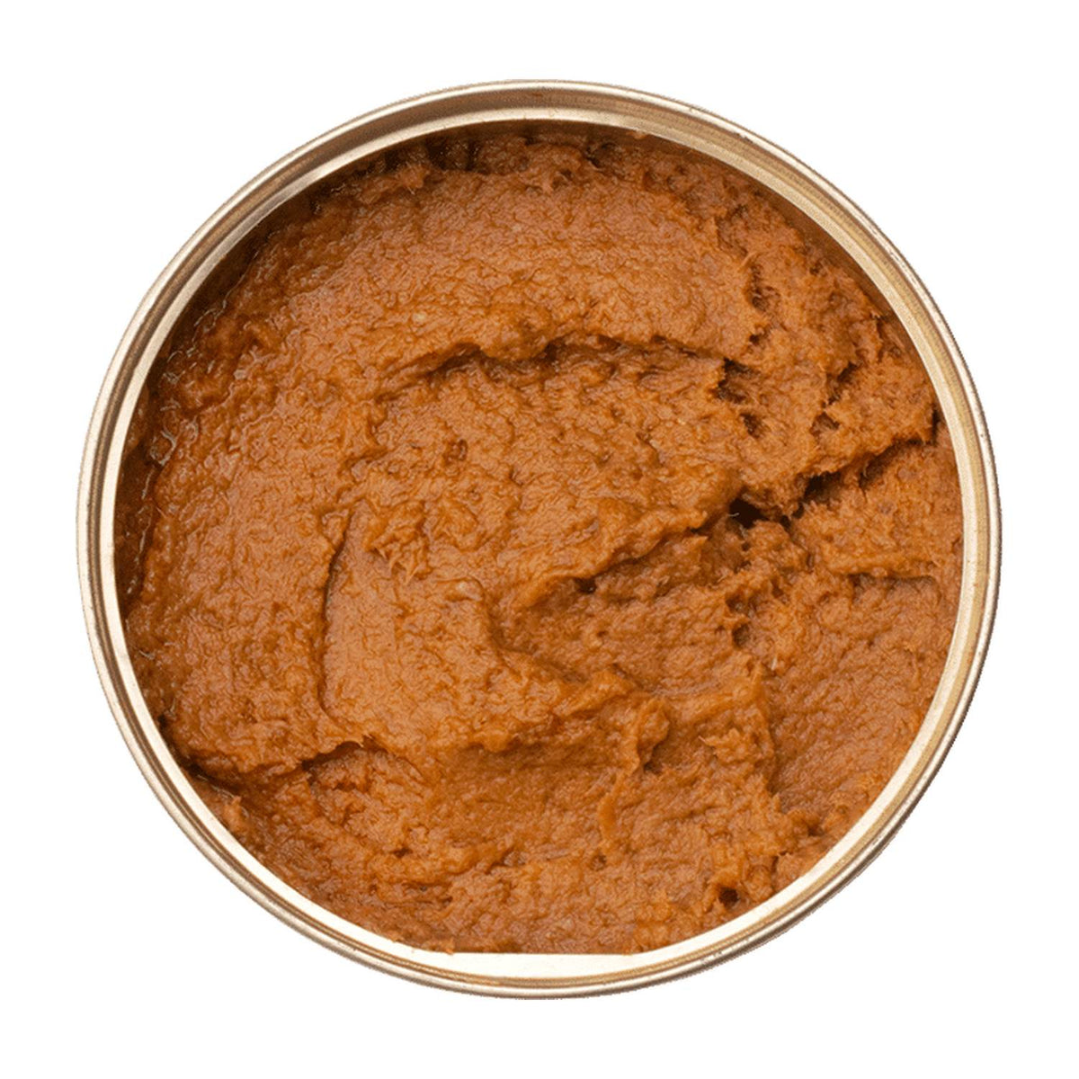 Offene runde Dose mit Makrelen-Mousse von José Gourmet.